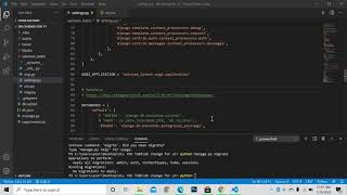 Changing Database in Django on Live website,no data loss||UNICODEERROR :encode 'utf-8' error fixed!