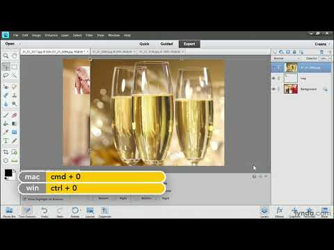 Photoshop Elements tutorial: Combining photos | lynda.com Photoshop Elements tutorial: Combining photos | lynda.com