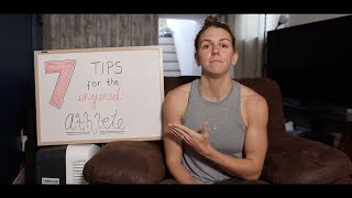 7 Tips For The Injured ATHLETE