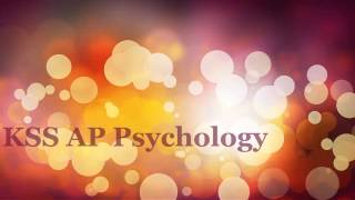 AP Psychology Unit 6 Learning Part 2