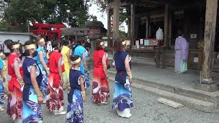 須賀 IZANAI連九州　青井阿蘇神社　玉串奉納