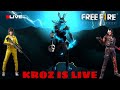 Kroz_ff is live on 🤡🤬 garena free fire🔥 🤯 guild test 💯💢🥵 #garenafreefire