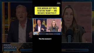 Piers Morgan DEFENDS Trump, gets HUMILIATED!🚨