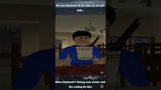 Khi bạn Bqthanh Bị ăn trộm và cái kết Kiểu I Nhạc chế I Coi Cấm cười  #bqthanh #roblox #shorts