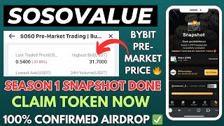 SoSoValue Airdrop Update || SoSoValue Airdrop Connenct Wallet | SoSoValue Airdrop Pre-Market Price