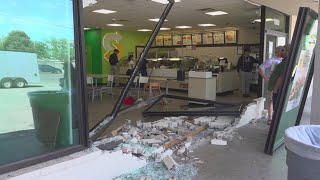 Teen hospitalized after SUV plows into Odessa Subway