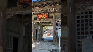 令和6年3月31日　山梨県身延町　身延山久遠寺　身延山思親閣　仁王門の風景　手水舎#山梨県身延町#身延山久遠寺#仁王門#奥之院