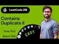 LeetCode 219 | Contains Duplicate II