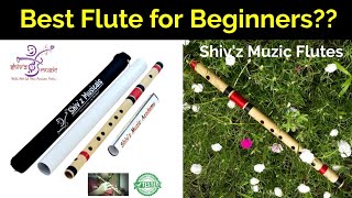 Shiv'z Muzic Flute Review | C Natural Premium ₹ 1,499 | Unboxing & Sound Check