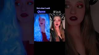 #POV evil witch thought she could steal the king from his queen #youtubeshorts #acting #shorts