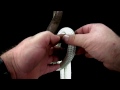 knot tying the single hook hitch