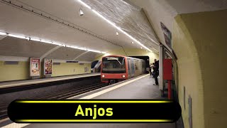 Metro Station Anjos - Lisbon 🇵🇹 - Walkthrough 🚶