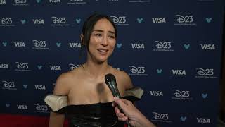 D23 2024 - Tron Ares - pressroom - itw Greta Lee Official video