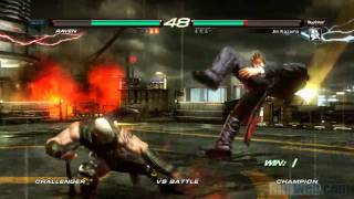 Tekken 6 'Raven vs Jin [PS3] Gameplay' TRUE-HD QUALITY