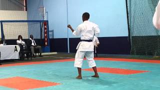 Diego seipai vs Neithan seisan Goju Tournament 2015