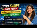 TypeScript Tutorial Series :  Data Types | Complete Beginner Guide