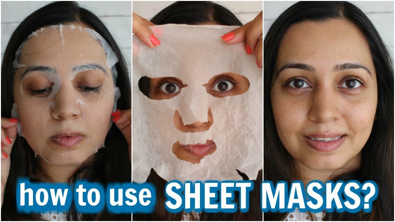 How To Use Sheet Mask Properly Nykaa Sheet Mask Review Youtube