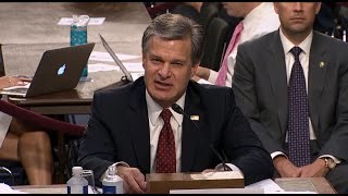 Senate Judiciary Committee Questions FBI Director Chris Wray On Clinton Email Report