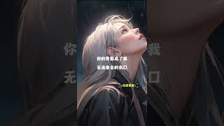 我装作无所谓，其实心里一直在流泪，你的背影成了我无法愈合的伤口#伤感文案馆💔 #心碎的声音 #伤感语录 #文案 #虐心片段