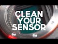 How to Clean Your Camera Sensor Yourself.  Sony A7siii and a7iv Mirrorless Camera.