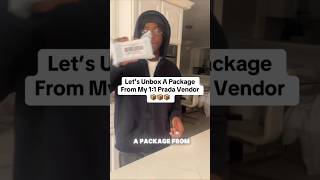 Let's unbox a package from my 1:1 Prada vendor #reselling #reseller #vendor #resellingtips