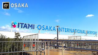 【OSAKA】Itami Osaka International Airport Walking Tour in Japan   新しくなった伊丹空港第を歩いてみた【4K】