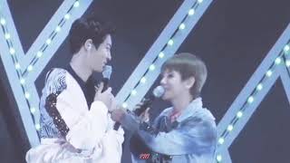 CHANBAEK SWEET MOMENT @EXO CUP JAPAN  | HAPPY VALENTINE'S DAY