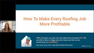 How to Make Every Roofing Job Profitable