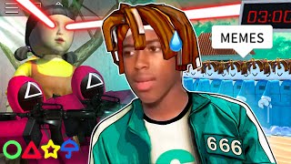 ROBLOX Squid Game Funny Moments (MEMES)