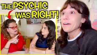 REACTING TO THE PSYCHIC READING OF MY TWIN PREGNANCY!