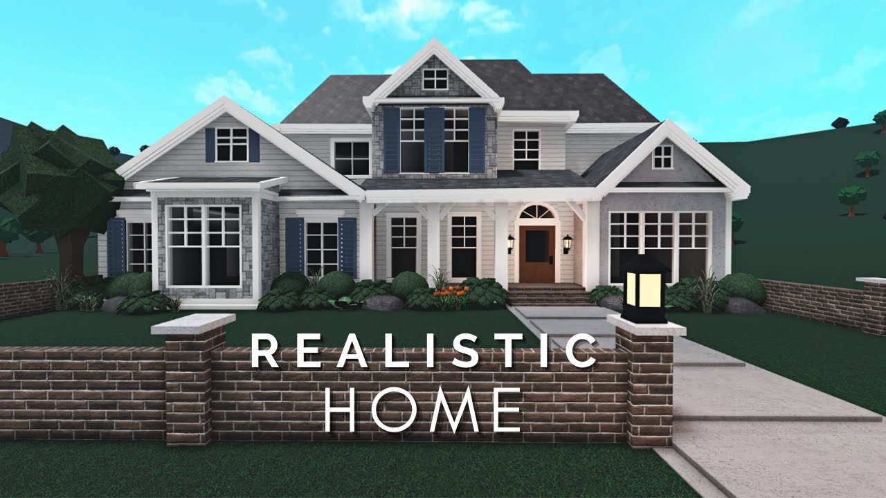 Bloxburg: Realistic House| House Build| Roblox - YouTube