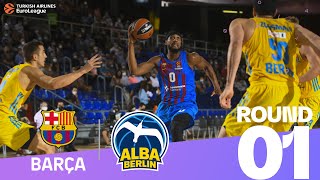 Barcelona thrashes ALBA at home | Round 1, Highlights | Turkish Airlines EuroLeague