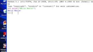 Python 3 Tutorial: 1 - Installing