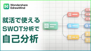 【自己分析】就活で使えるSWOT分析で自己分析のやり方｜Wondershare EdrawMind