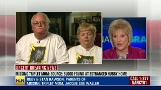 Parents of missing triplet mom speak out