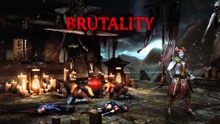 Kitana Tournament Ryona: Shinnok x-ray, brutalities, fatalities, リョナ