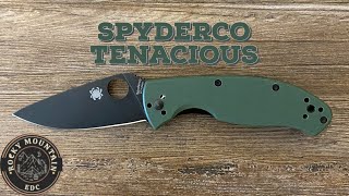 Spyderco Tenacious overview and Impressions