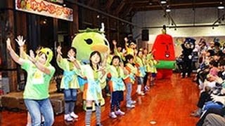 「運がっぱ」と踊ったよ　小樽で地域おこしイベント（2015/06/06） 北海道新聞