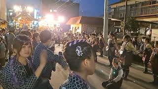 八街神社大祭　大東区と四区　　　踊りの競演　令和5年11月5日