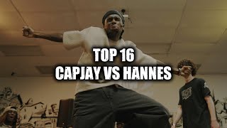 TOP 16 - CapJay vs Hannes | The Shadow Realm Vol.2 1 V 1 Hip Hop Battle