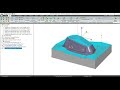 NCG CAM Tutorial 3 | Rough Adaptive Mill 3D Toolpath Mold & Die