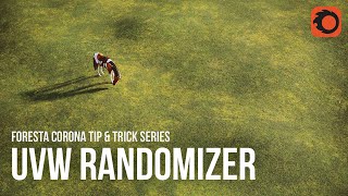 Corona Render Tip & Trick #4 - Corona UVW Randomizer - Corona Render Free Tutorial Lesson