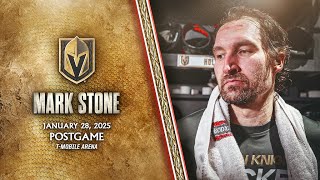 Mark Stone Postgame 1/28: It's Important To Get Off To Good Starts \u0026 Play With A Lead