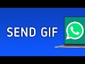 How to Send GIF in WhatsApp App On PC (New Update)