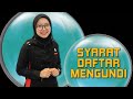 SYARAT DAFTAR MENGUNDI