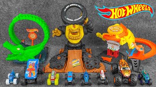 Hot Wheels Collection Unboxing Review ASMR | Hot Wheels City Gator Loop Attack Playset