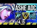 ASHE & Seraphine vs NILAH & Soraka (ADC) | 66% winrate, Dominating | VN Grandmaster | 14.15