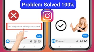 แก้ไขแล้ว: ไม่ใช่ทุกคนที่สามารถส่งข้อความถึงปัญหา Instagram ของบัญชีนี้ได้ |  ปัญหาข้อความอินสตาแกรม