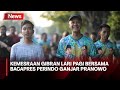 Kemesraan Gibran Rakabuming Lari Pagi Bersama Bacapres Perindo Ganjar Pranowo di Solo