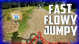 Full Skyline POV // Snowshoe Bike Park 2019 \\\\ Downhill MTB